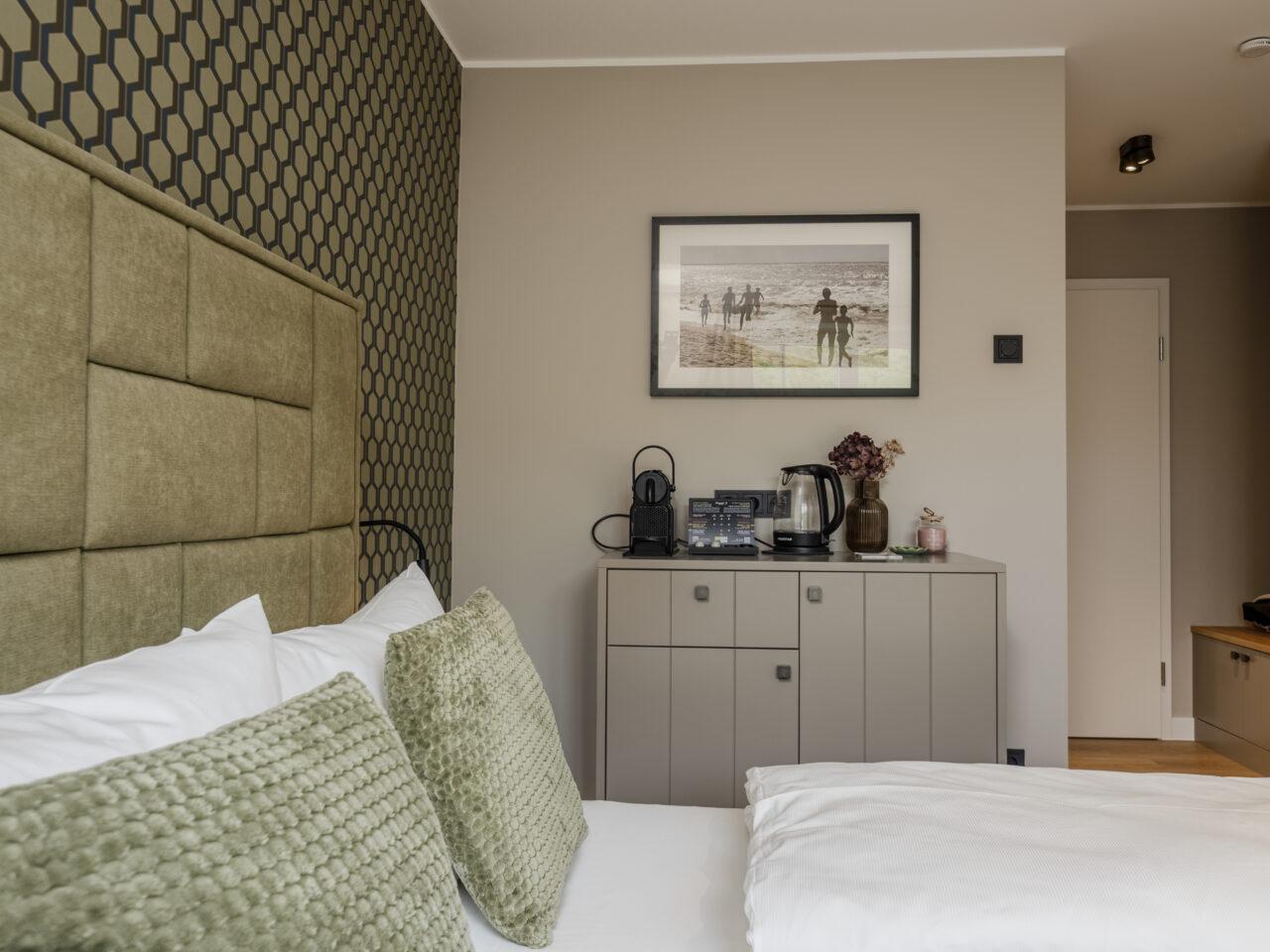 bedroom with coffee machine - Hotel Duene Residence 22