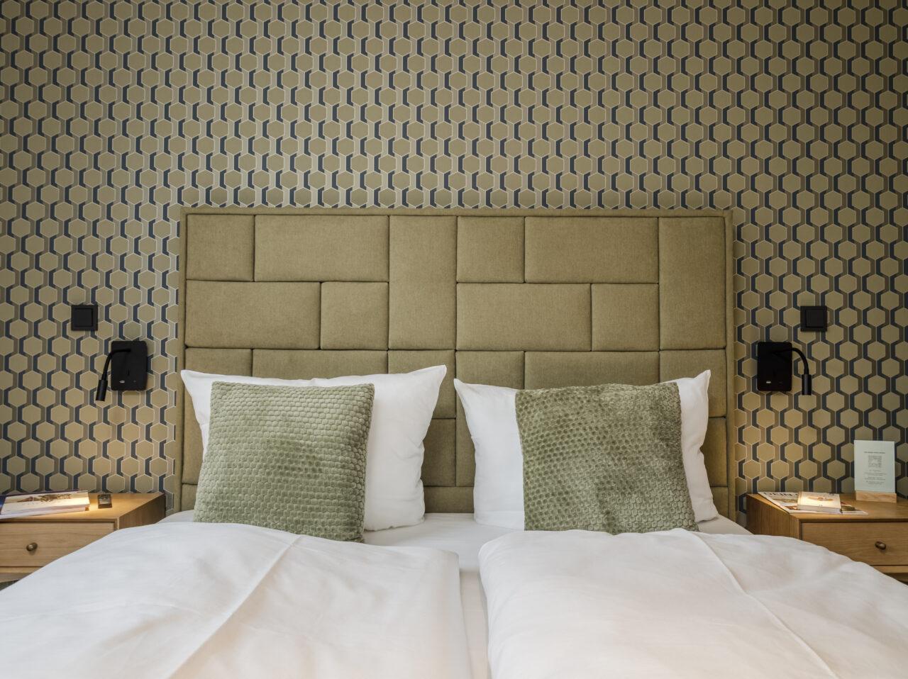 details of the bed - Hotel Duene Residence 22
