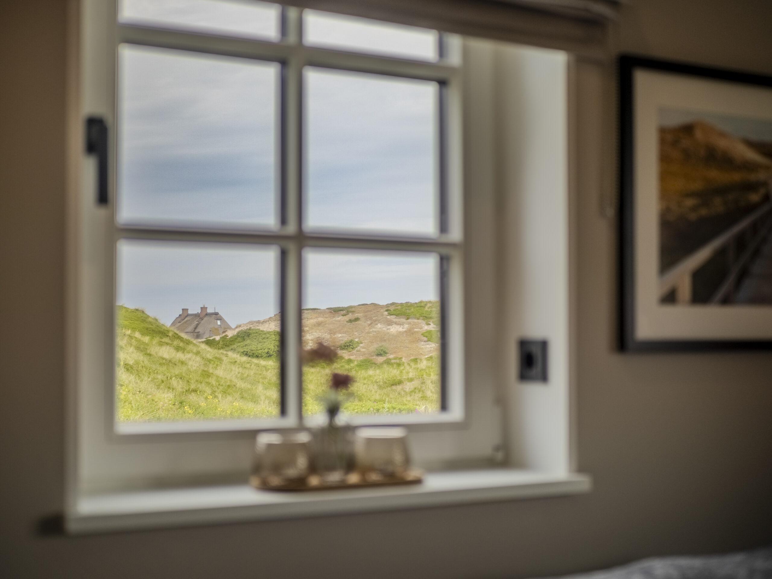 Blick aus dem Fenster Richtung Meer - Hotel Duene Residence 27