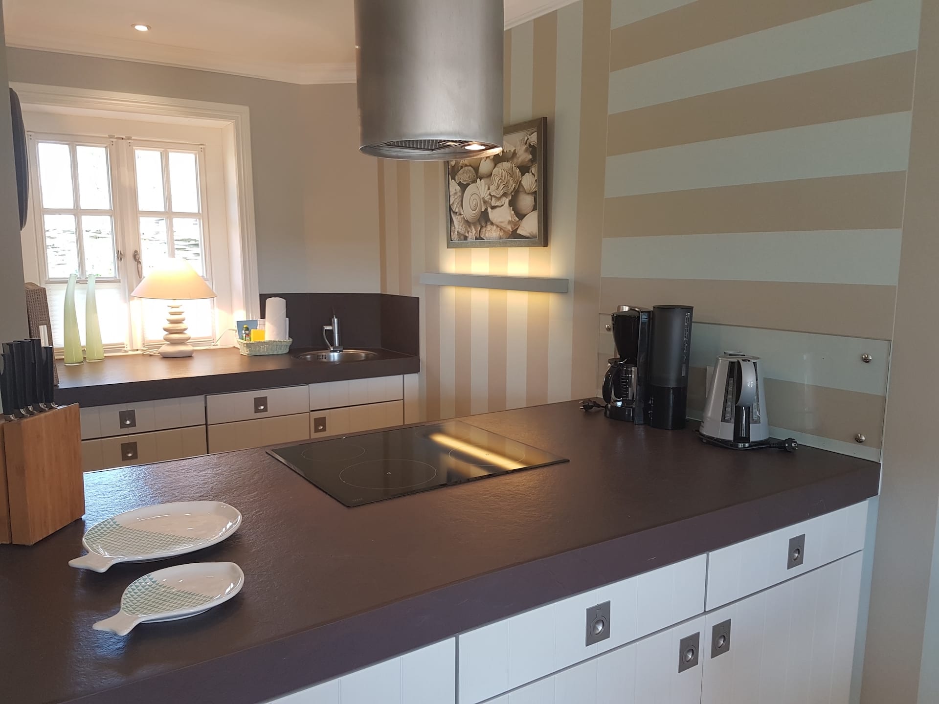 Offene Küche im "Seaside II" Ferienhaus in Rantum auf Sylt
