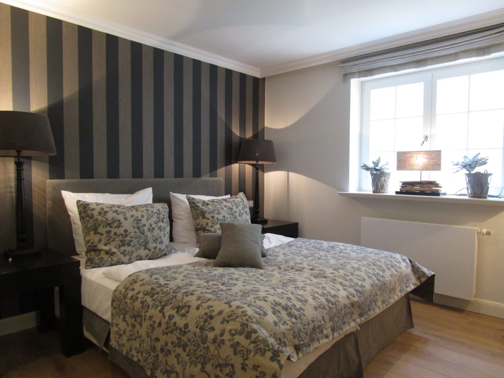 Zweites Schlafzimmer mit Doppelbett im Ferienhaus in Rantum Hausteil Seaside 5 auf Sylt