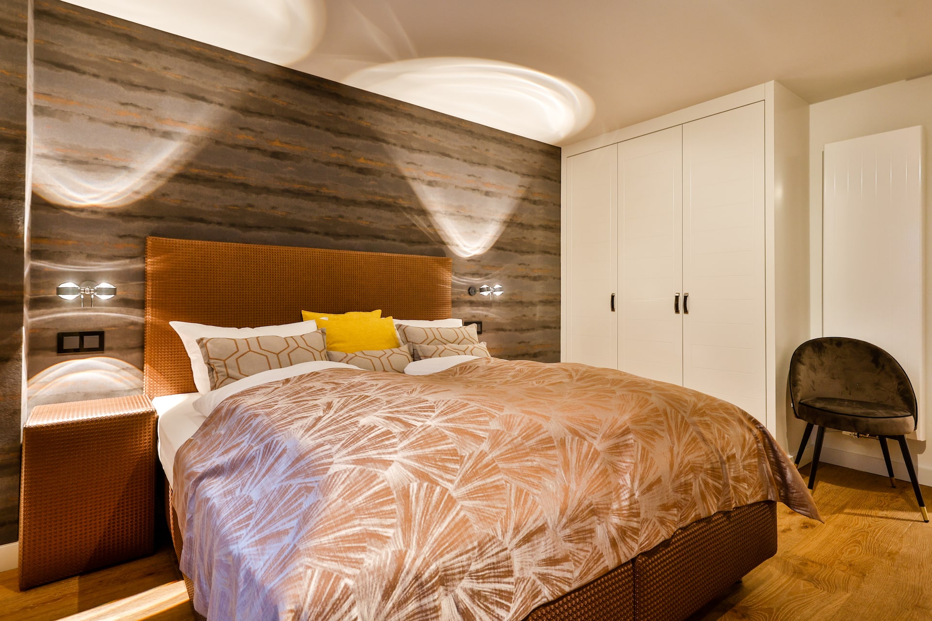 Schlafzimmer im Untergeschoss im Ferienhaus "Hus Aantje" für 6 Personen in Rantum auf Sylt