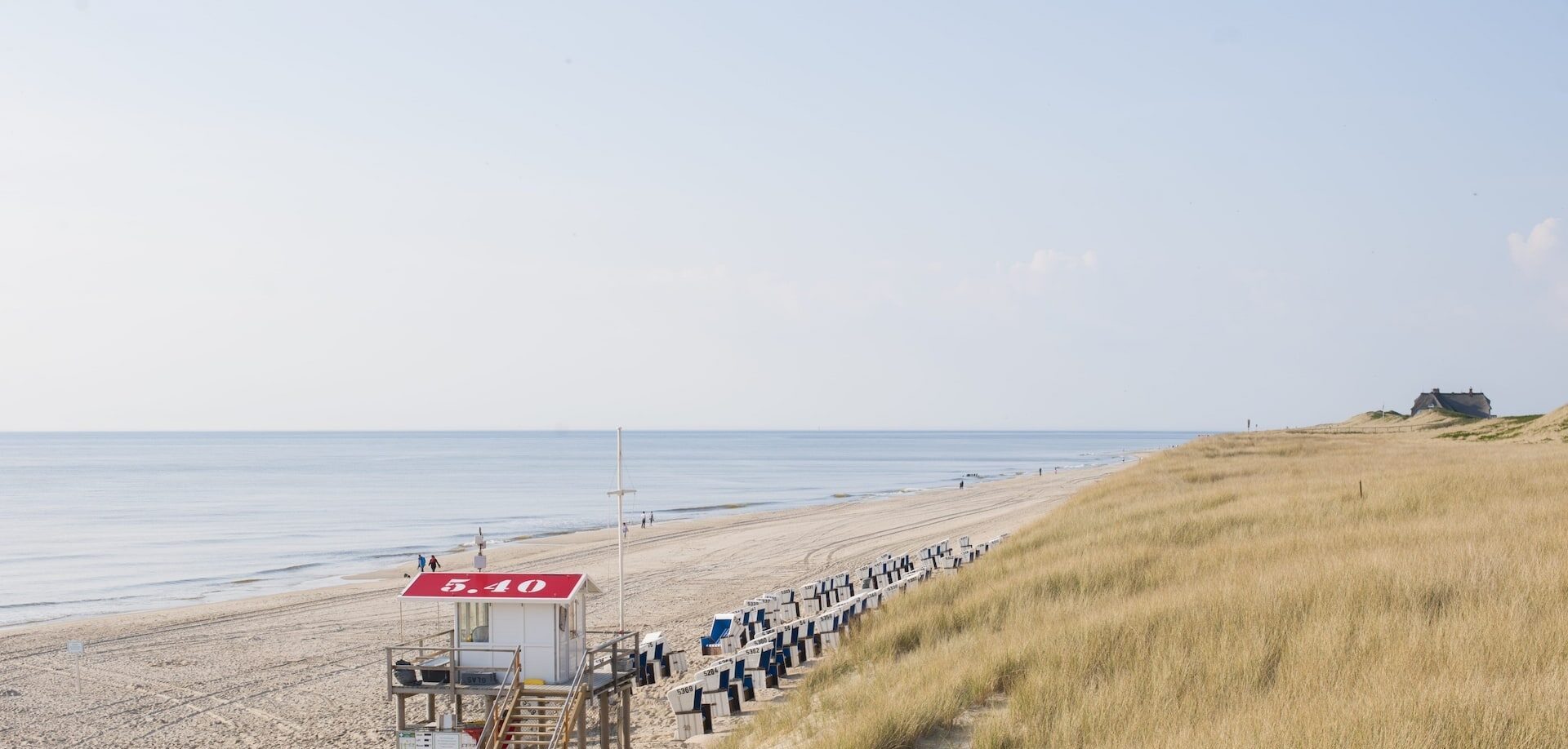 Strand in Rantum für Hunde beim Hotel Duene Pensionen Sylt mit Hund