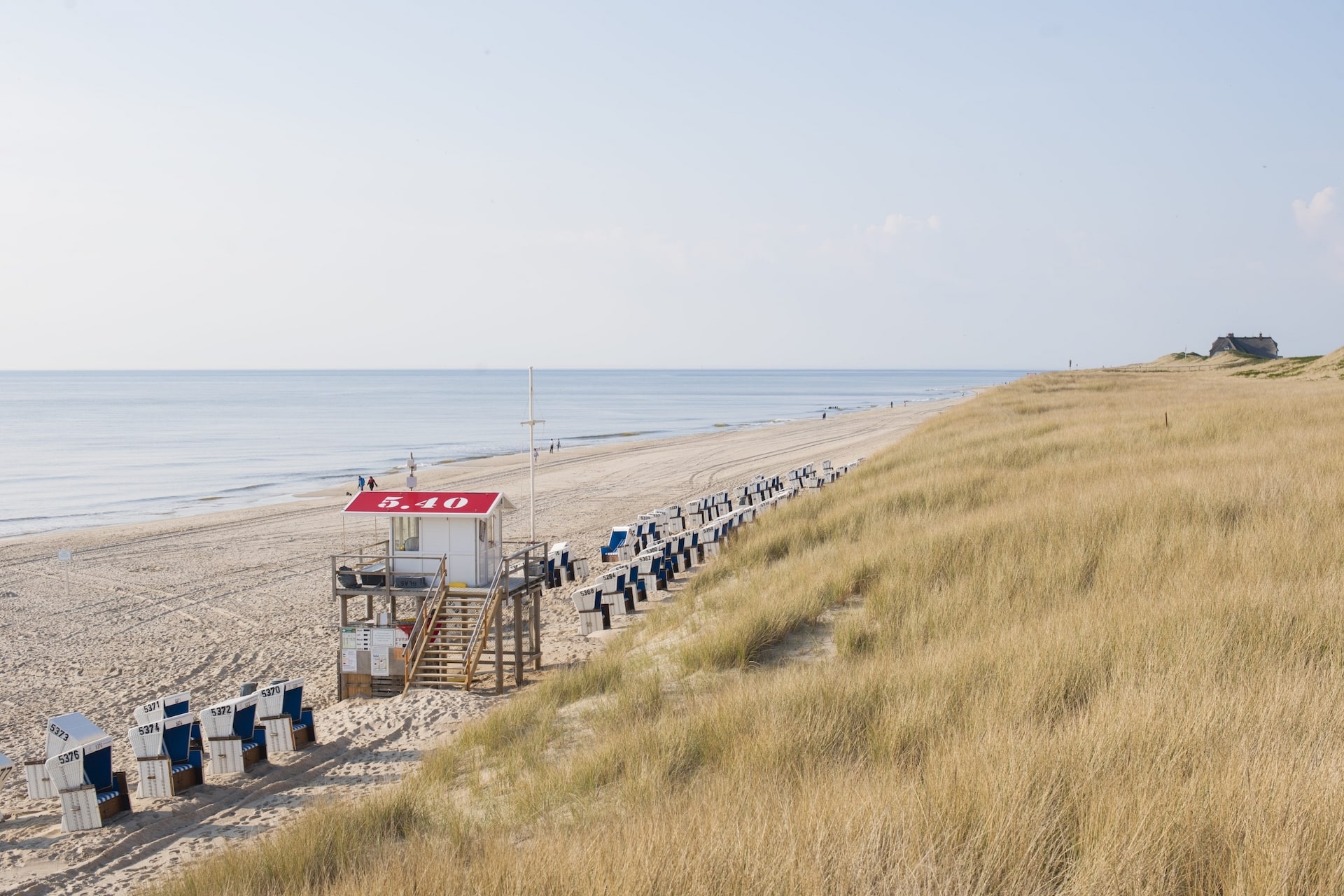 Strand in Rantum für Hunde beim Hotel Duene Pensionen Sylt mit Hund